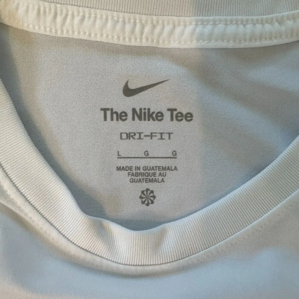 Baylor Bears Nike Dri Fit Long Sleeve Shirt White Athletic Tee Mens Large